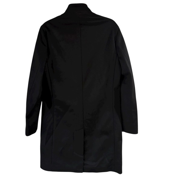 The Kooples Coat Mens FR 46 US Small Black Wool Cashmere‎ Detachable Chain New - Picture 2 of 8